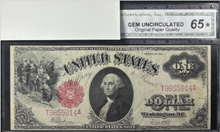 Load image into Gallery viewer, 1917 $1 Legal Tender Fr.39  - Gem UNC Original Paper Quality
