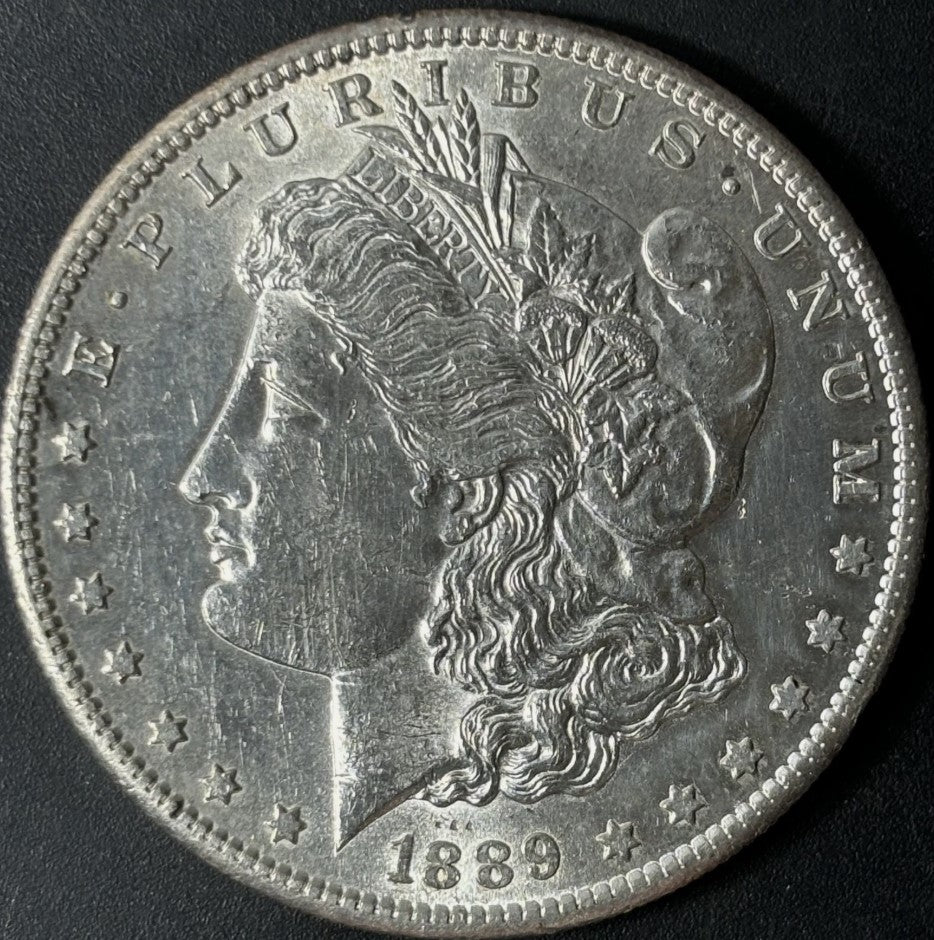 1889-S $1 Morgan Dollar Raw - Uncirculated - See Pictures
