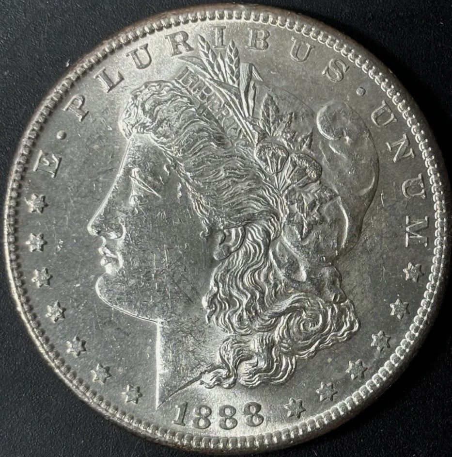 1888-S $1 Morgan Dollar Raw - Uncirculated - See Pictures