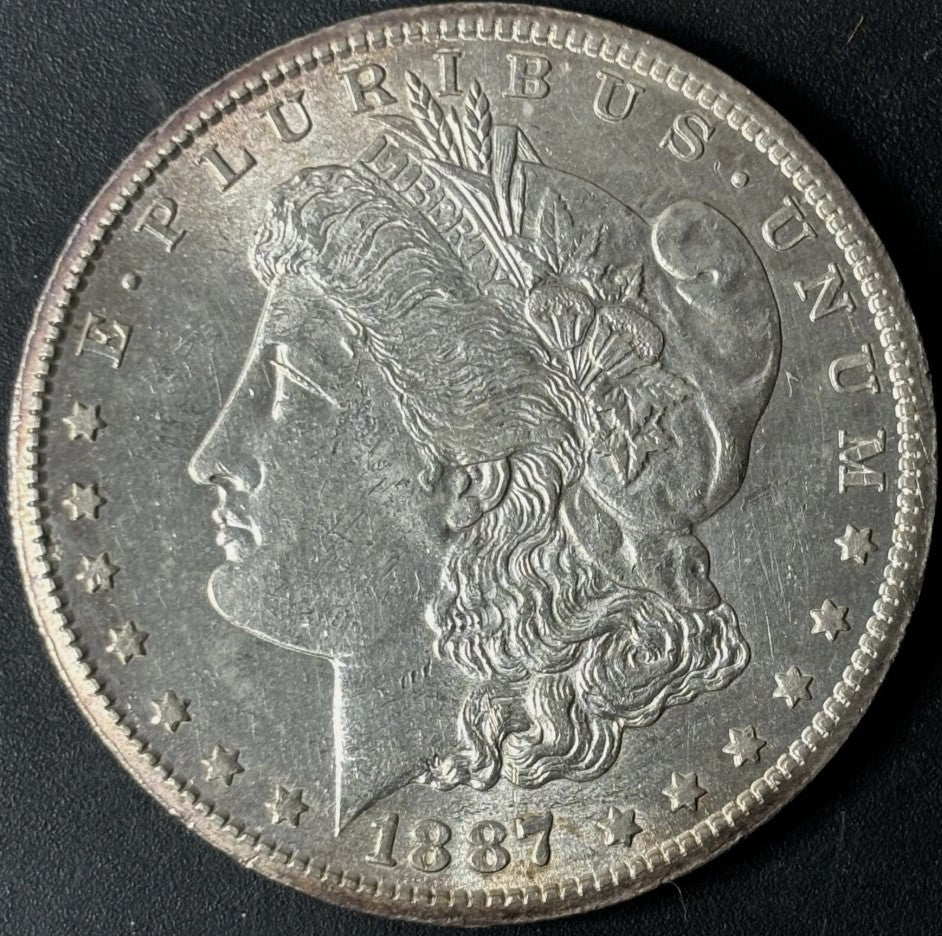 1887-S $1 Morgan Dollar Raw - Uncirculated - See Pictures