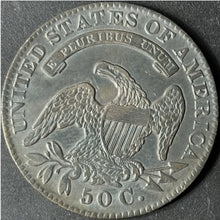 Load image into Gallery viewer, 1832 50¢ Capped Bust Half Dollar Raw - AU/UNC - See Pictures
