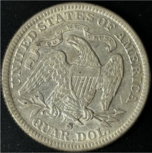 Load image into Gallery viewer, 1888-S 25¢ Seated Liberty Quarter Raw - AU - See Pictures
