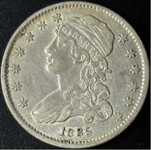 Load image into Gallery viewer, 1835 25¢ Capped Bust Quarter Raw - AU - See Pictures
