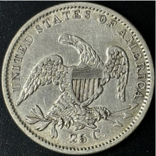 Load image into Gallery viewer, 1835 25¢ Capped Bust Quarter Raw - AU - See Pictures
