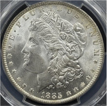 Load image into Gallery viewer, 1885-O $1 Morgan Dollar PCGS MS66 CAC - Exceptional Flashy Gem
