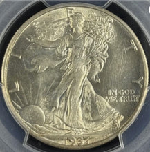 Load image into Gallery viewer, 1937-S 50C Walking Liberty PCGS MS62 - Bright White
