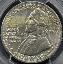 Load image into Gallery viewer, 1928 50C Hawaiian Commemorative PCGS MS63 - Lustrous &amp; White - Tough Coin!

