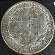Load image into Gallery viewer, 1935-S 50C San Diego Commemorative Half - Raw UNC - See Pictures
