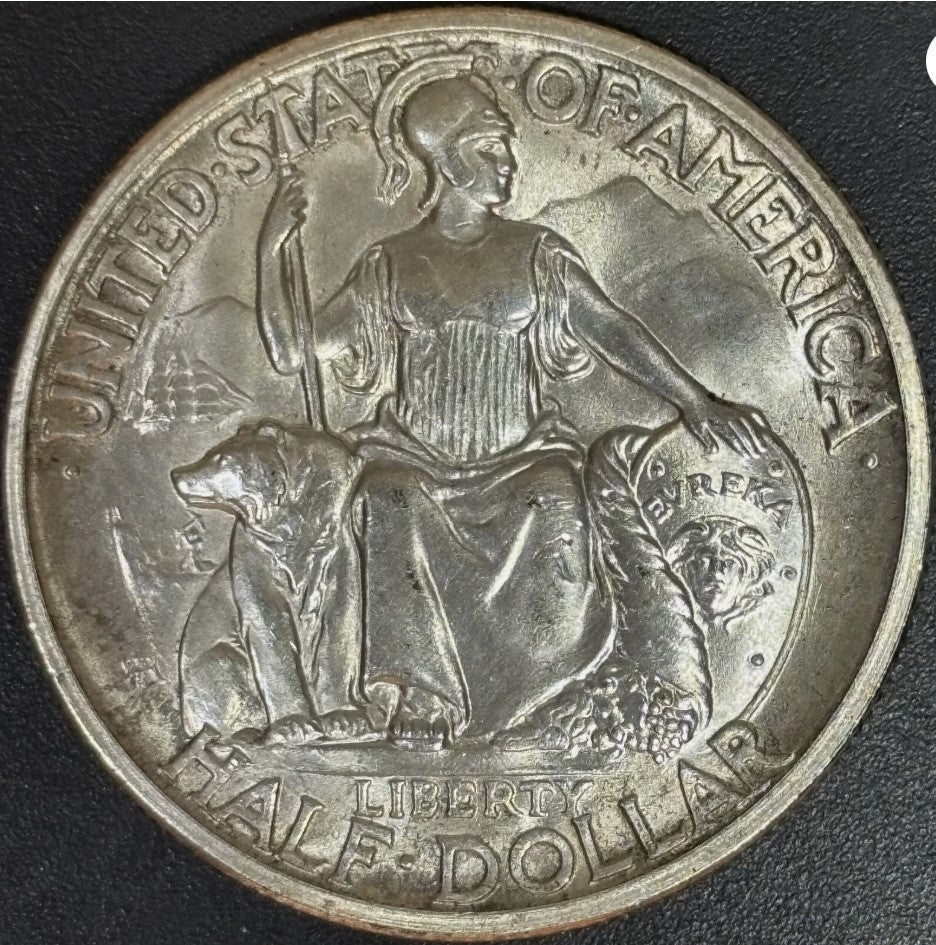 1936-D 50C San Diego Commemorative Half - Raw UNC - See Pictures