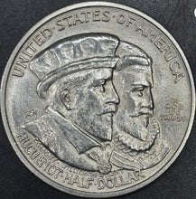 Load image into Gallery viewer, 1924 50C Huguenot Commemorative Half Raw - UNC - See Pictures
