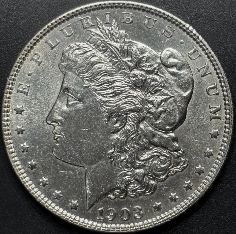 1903-P $1 Morgan Dollar - Raw UNC - See Pictures