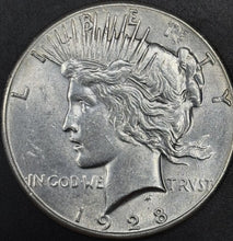 Load image into Gallery viewer, 1928-P $1 Peace Dollar - Raw UNC - See Pictures
