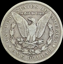 Load image into Gallery viewer, Share 1879-CC $1 Morgan Dollar - Raw VF - See Pictures
