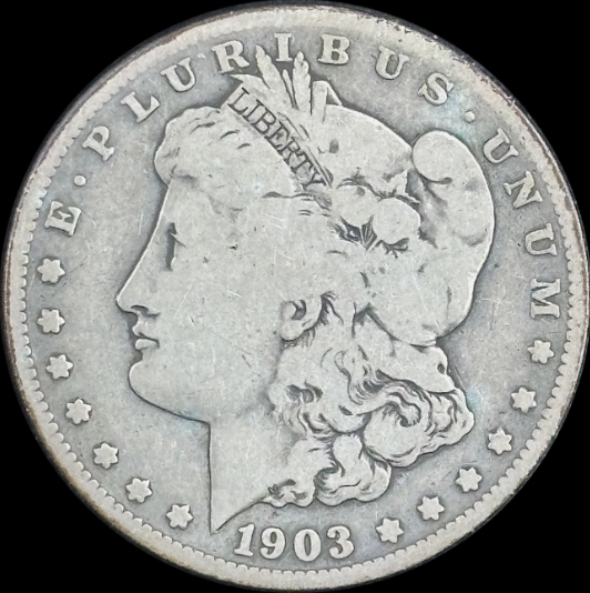 1903-S $1 Morgan Dollar - Raw VG - See Pictures