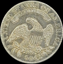 Load image into Gallery viewer, 1829 50¢ Capped Bust Half - Raw AU - See Pictures
