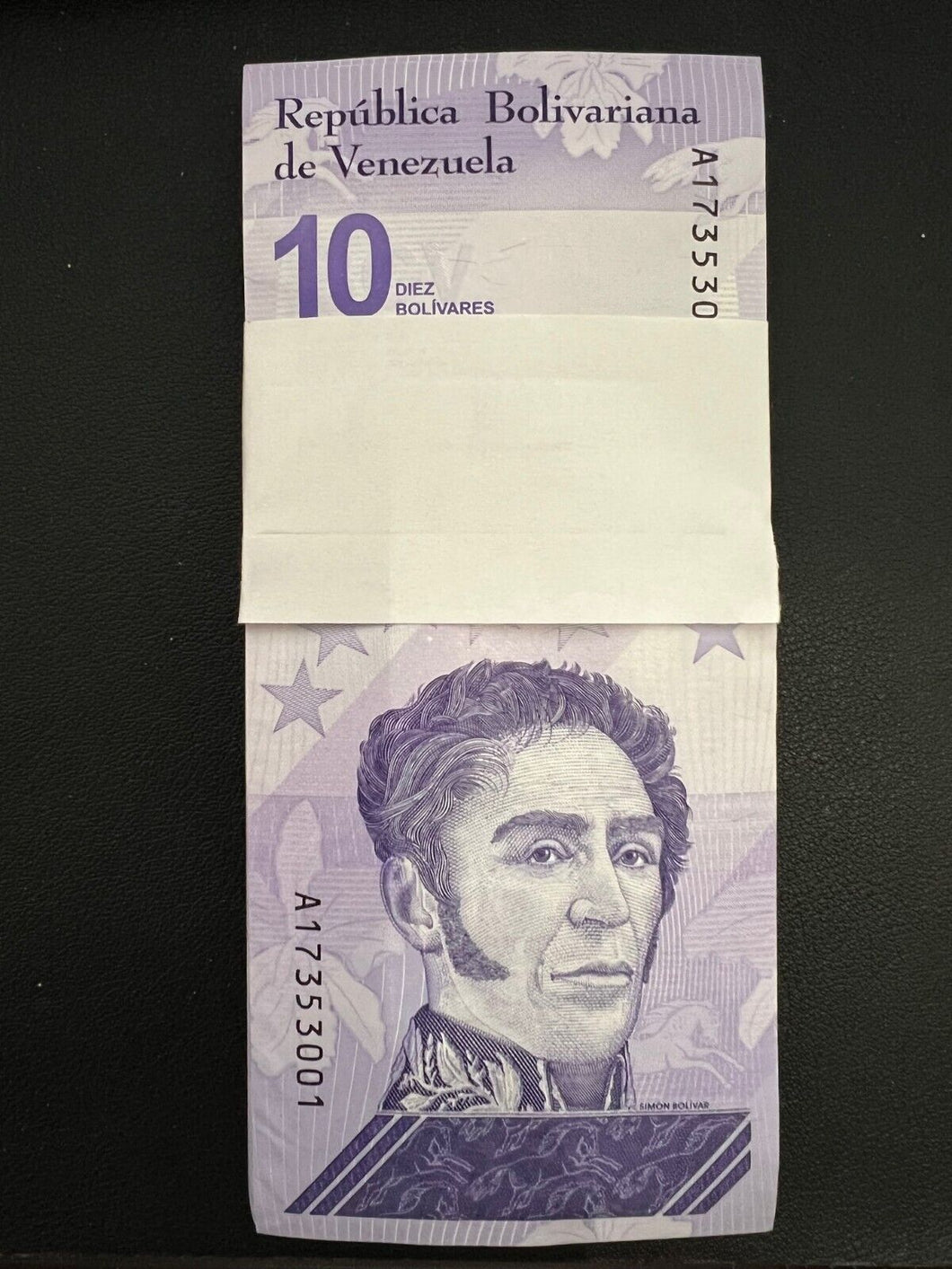 2021 Venezuela 10 Bolivares Digitales Banknote (Uncirculated) P116 Pack of 100