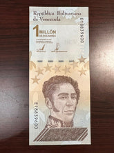 Load image into Gallery viewer, Venezuela, 1 Million 1,000,000 (1000000) Bolivares Soberanos 2020 UNC 10 Notes
