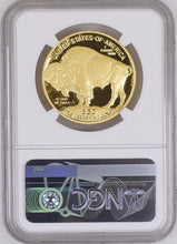 Load image into Gallery viewer, 2008 W Gold $50 Proof Buffalo Ken Bressett Signed Label NGC PF70 -Only 26 In POP
