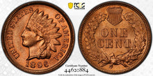 Load image into Gallery viewer, 1896 1¢ Indian Head Cent -- PCGS MS65 RED &amp; (CAC)
