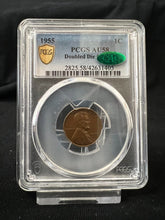 Load image into Gallery viewer, 1955 1¢ Doubled Die Obverse Lincoln Cent -- PCGS AU58 (CAC)
