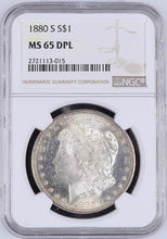 Load image into Gallery viewer, 1880-S $1 Morgan Silver Dollar  -- NGC MS65 DPL (DMPL)
