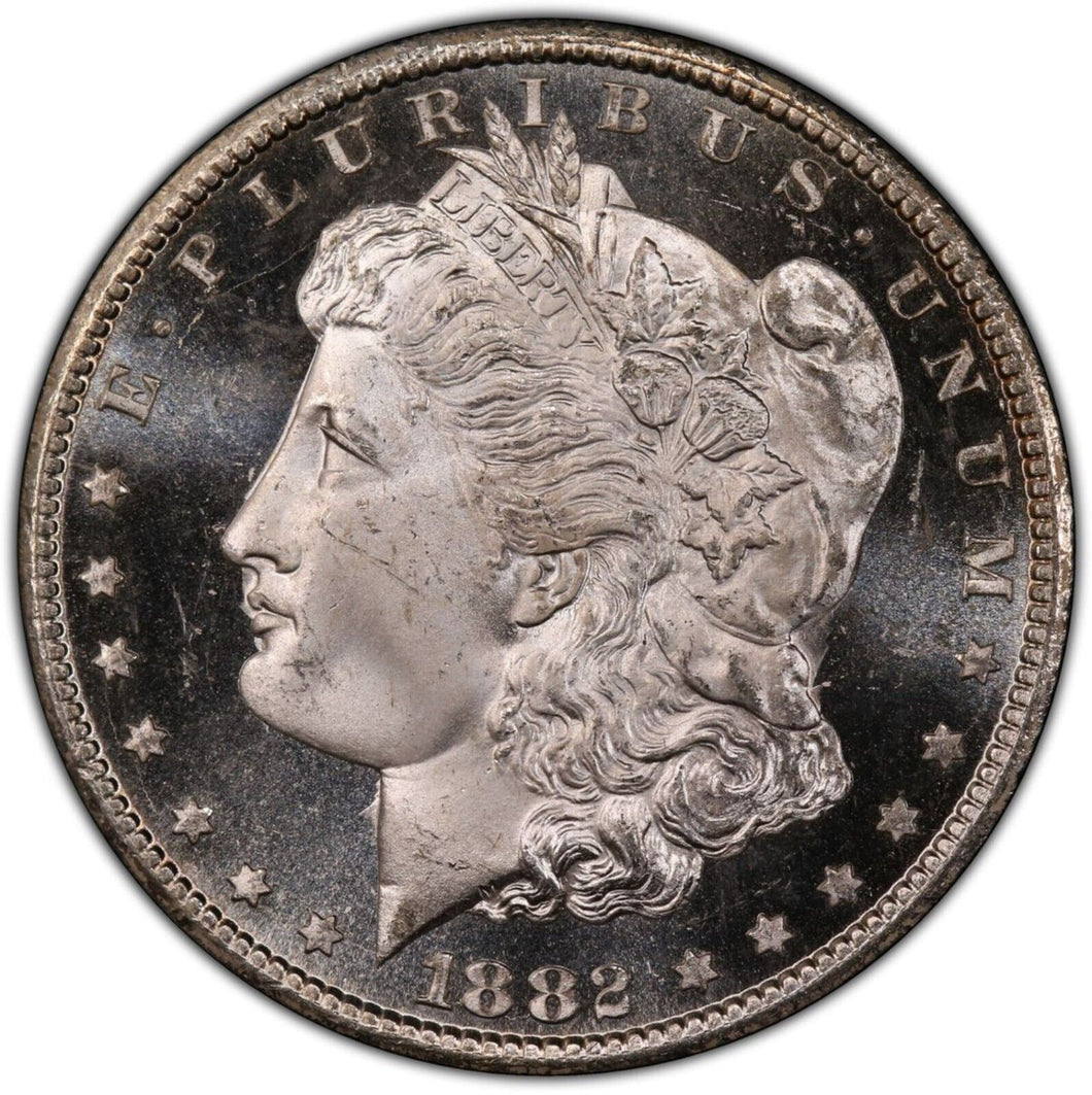 1882-CC Morgan Silver Dollar PCGS MS66 DMPL (DPL) - - Across The Room Mirrors!