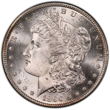 Load image into Gallery viewer, 1890-S Morgan Silver Dollar PCGS MS65  - Blast White Surfaces and Frosty Devices
