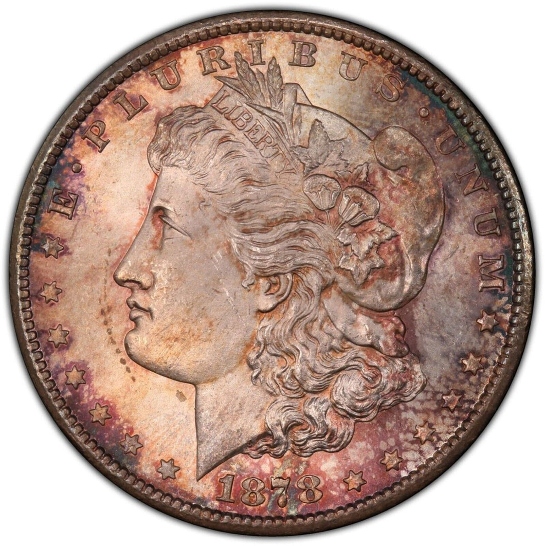 1878-CC $1 Morgan Dollar PCGS MS66 - Lightly Toned