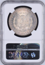 Load image into Gallery viewer, 1881-CC Morgan Silver Dollar NGC MS66+  -  Beautiful Gold, Magenta, Blue &amp; Green
