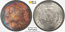 Load image into Gallery viewer, 1885-P Morgan Silver Dollar PCGS MS66  -  -  A Fireball of Toned Beauty
