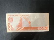 Load image into Gallery viewer, Venezuela 50000 (50,000) Bolivares Banknotes 2019 UNCIRCULATED - 25 Notes
