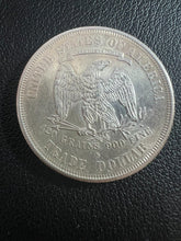 Load image into Gallery viewer, 1877-S Trade Silver Dollar -- RAW BU
