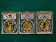 Load image into Gallery viewer, Set of 3 2006-W Gold Eagles PCGS MS70, PR70, PR70DCAM First Strike- QA APPROVED!
