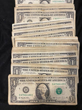 Load image into Gallery viewer, (100X) $1 WEB Dollar Experimental Notes FRNs PAPER MONEY (Please Read)
