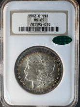 Load image into Gallery viewer, 1902-O Morgan Silver Dollar NGC MS65  CAC  -  -  Gorgeous Coin
