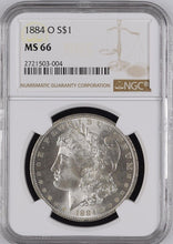 Load image into Gallery viewer, 1884-O Morgan Silver Dollar NGC MS66 - Blast White
