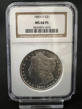 Load image into Gallery viewer, 1883-O $1 Morgan Silver Dollar NGC MS64 PL
