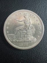 Load image into Gallery viewer, 1877-S Trade Silver Dollar -- RAW BU
