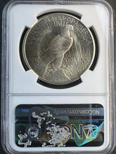 Load image into Gallery viewer, 1921 High Relief Peace Dollar NGC MS66  -  -  Fabulous Blast White &amp; Frosty Gem

