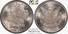 Load image into Gallery viewer, 1884-CC Morgan Silver Dollar PCGS MS66 - - Stunning Blast White &amp; Frosty Gem
