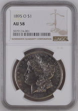 Load image into Gallery viewer, 1895-O $1 Morgan Silver Dollar NGC AU58  Superb 58 and Close to UNC - Attractive
