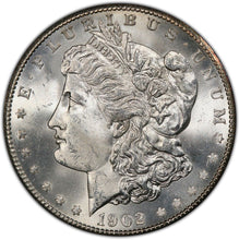 Load image into Gallery viewer, 1902-S Morgan Silver Dollar PCGS MS65  -  -  Blast White! (Scarce Coin)
