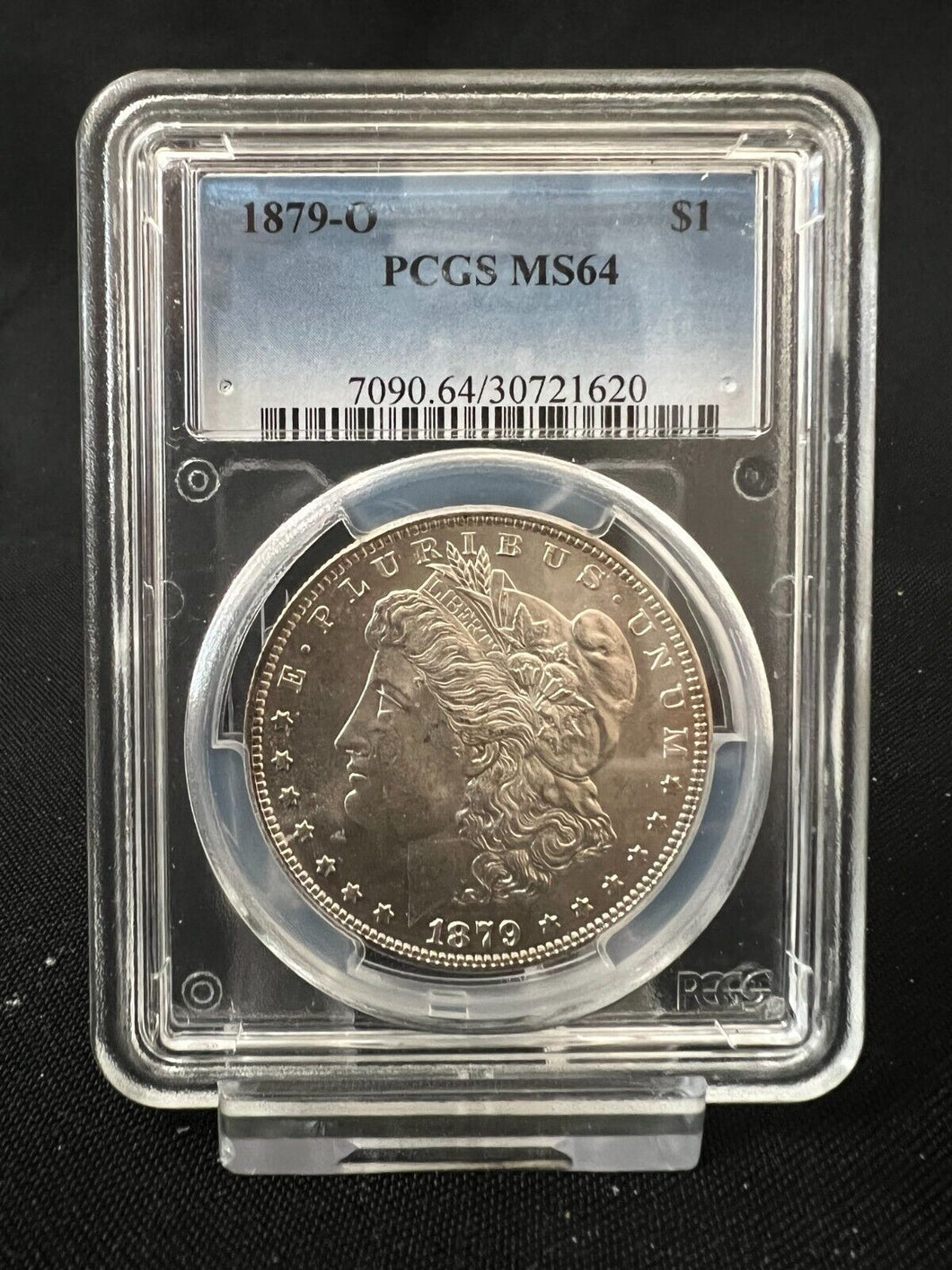 1879-O $1 Morgan Silver Dollar PCGS MS64 -- Frosty Blast White Gem! Tough Coin