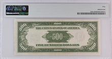 Load image into Gallery viewer, 1934-A $500 Federal Reserve Note - Fr. 2202-B New York - PMG AU50  Well Centered
