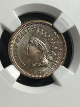 Load image into Gallery viewer, 1863 1¢ Indian Cent NGC MS65 - Sharp Coin!

