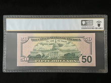 Load image into Gallery viewer, 2004 $50 Federal Reserve Note Fr 2128-E STAR  Note -- PCGS Banknote Gem 65 PPQ
