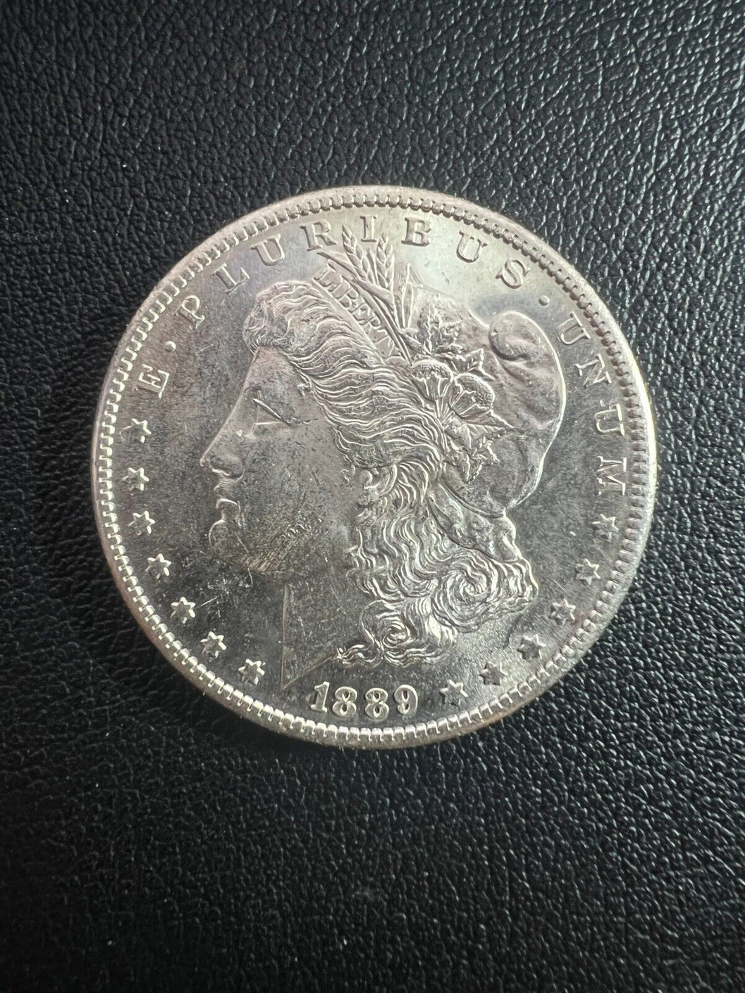 1889-S Morgan Silver Dollar RAW BU