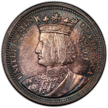 Load image into Gallery viewer, 1893 Isabella Quarter 25¢ PCGS MS65 - Nice Original Coin &amp; Magnificent Color
