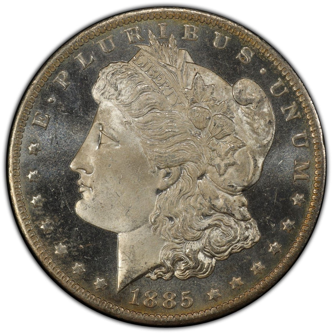 1885-O Morgan Silver Dollar PCGS MS66 DMPL (DPL) -  - Cameo Deep Mirror Gem