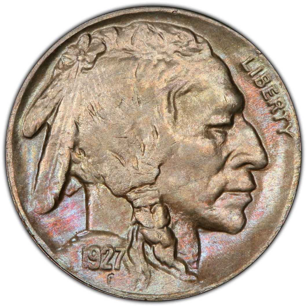 1927-D Buffalo Nickel 5¢ Secure PCGS MS64  -- Well struck!